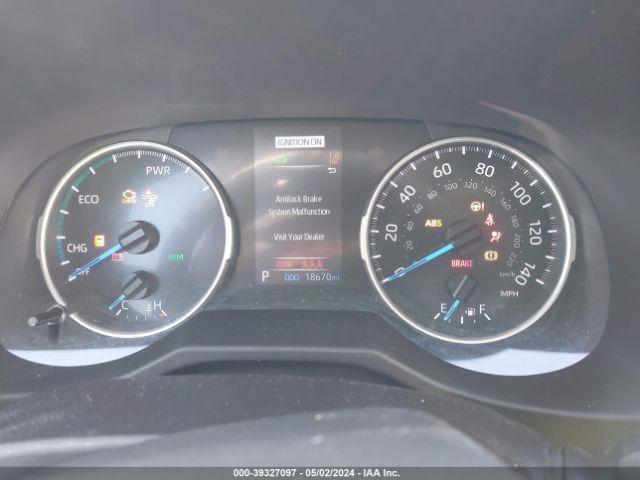 4T3RWRFV6NU057013 Toyota Rav4 Xle Hybrid