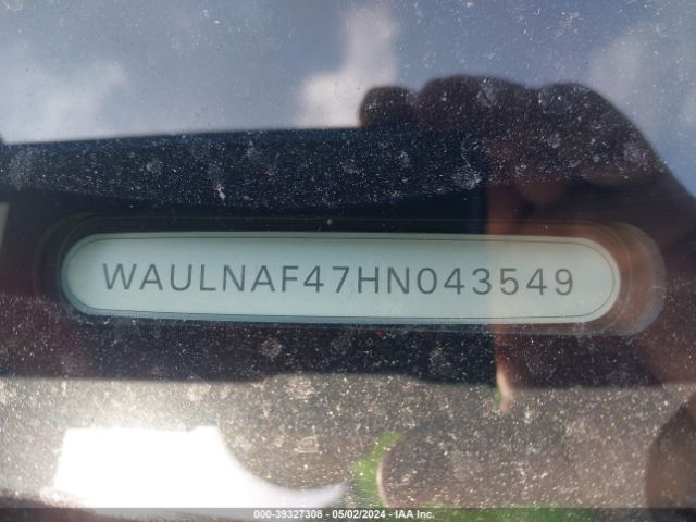WAULNAF47HN043549 Audi A4 Premium Plus