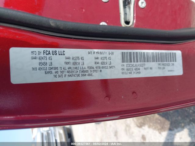 2C3CDXGJXLH162277 Dodge Charger Scat Pack Rwd