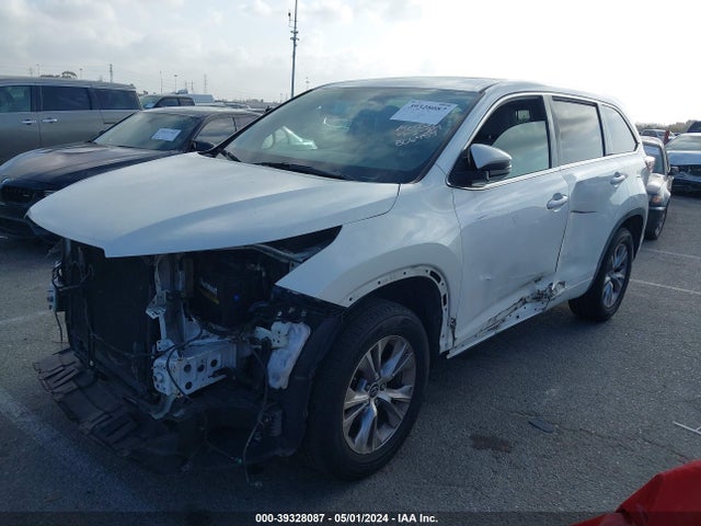 Toyota Highlander Le Plus V6 2016 5TDZKRFH7GS180653 Image 2