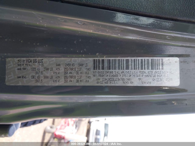 1C4HJXDG3LW184769 Jeep Wrangler Unlimited Sport Altitude 4x4