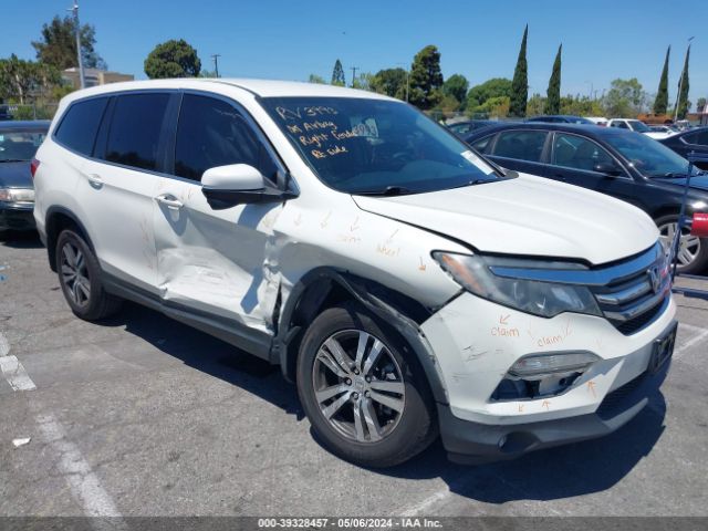 39328457 :رقم المزاد ، 5FNYF5H39JB005696 vin ، 2018 Honda Pilot Ex مزاد بيع