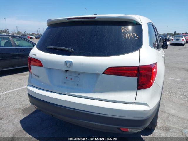 5FNYF5H39JB005696 Honda Pilot Ex