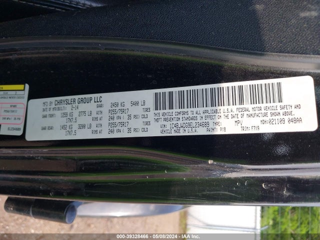 1C4BJWDG9EL234689 Jeep Wrangler Unlimited Freedom Edition