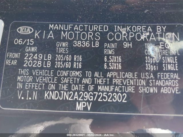 KNDJN2A29G7252302 KIA Soul !