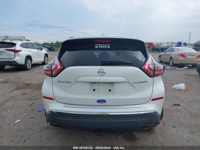 5N1AZ2MG6FN222532 Nissan Murano Platinum