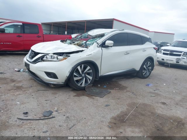5N1AZ2MG6FN222532 Nissan Murano Platinum