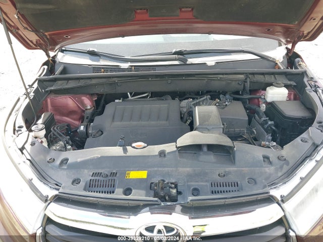 Toyota Highlander Xle V6 2016 5TDJKRFH5GS355429 Image 10