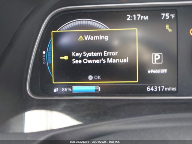 1N4AZ1CP6JC310054 Nissan LEAF SV