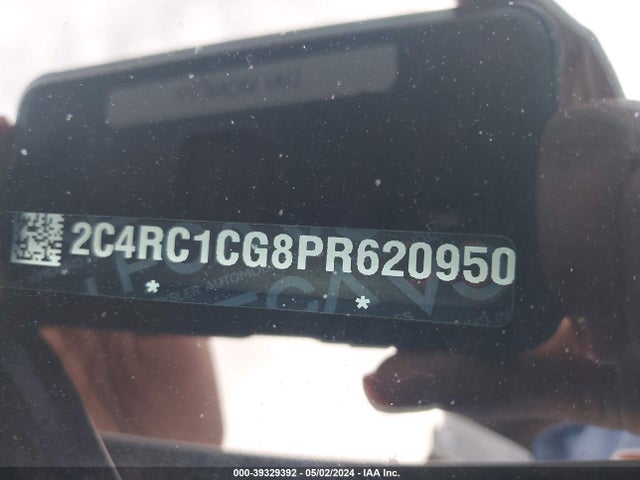 2C4RC1CG8PR620950 Chrysler Voyager Lx