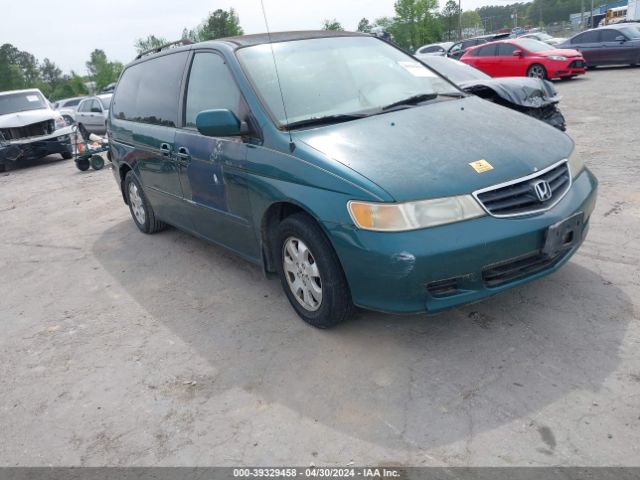 Продажа на аукционе авто 2002 Honda Odyssey Ex, vin: 2HKRL18642H583465, номер лота: 39329458