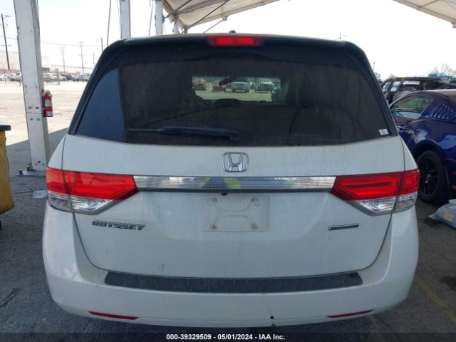 5FNRL5H38GB070660 Honda ODYSSEY SE