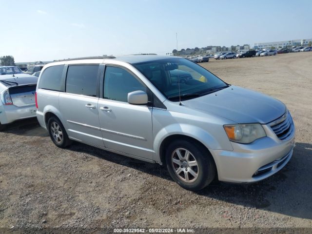 Auction sale of the 2012 Chrysler Town & Country Touring, vin: 2C4RC1BG8CR353501, lot number: 39329542