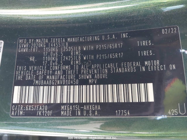Toyota Corolla Cross Le 2022 7MUBAABG2NV010450 Image 9