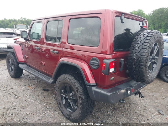 1C4HJXEG2MW741588 Jeep Wrangler Unlimited Sahara Altitude 4x4