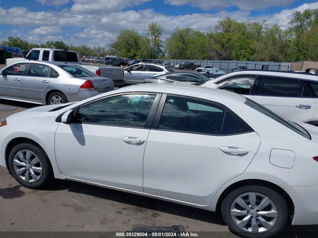 Toyota COROLLA LE 2016 2T1BURHE5GC725286 Image 14