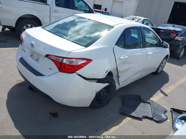 Toyota COROLLA LE 2016 2T1BURHE5GC725286 Image 4