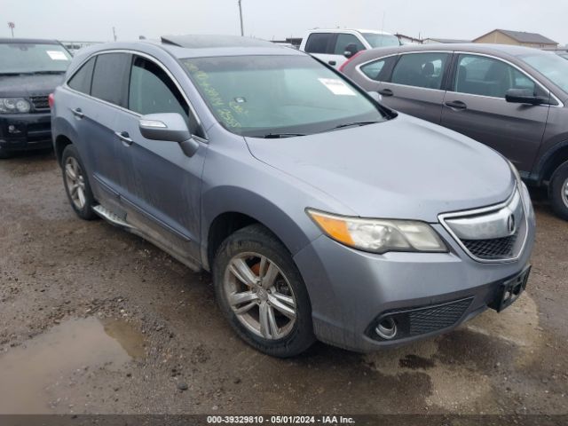 Auction sale of the 2014 Acura Rdx, vin: 5J8TB3H54EL012555, lot number: 39329810