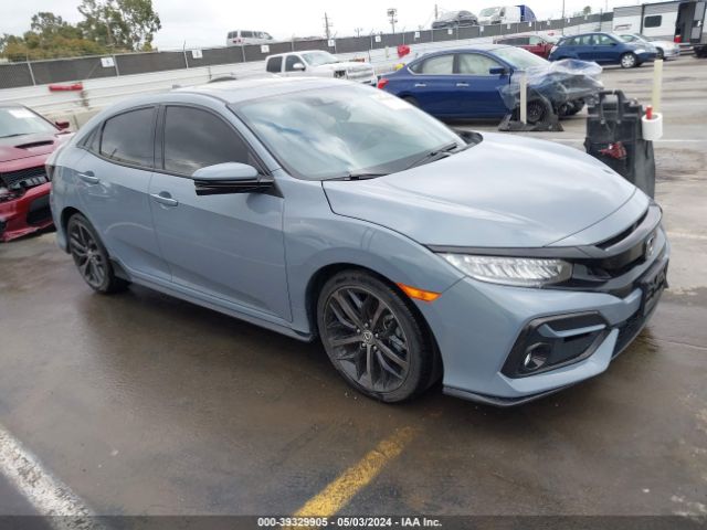 Auction sale of the 2021 Honda Civic Sport Touring, vin: SHHFK7H91MU206885, lot number: 39329905