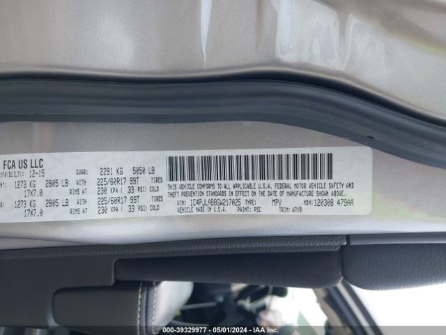 1C4PJLAB8GW217025 Jeep Cherokee Sport