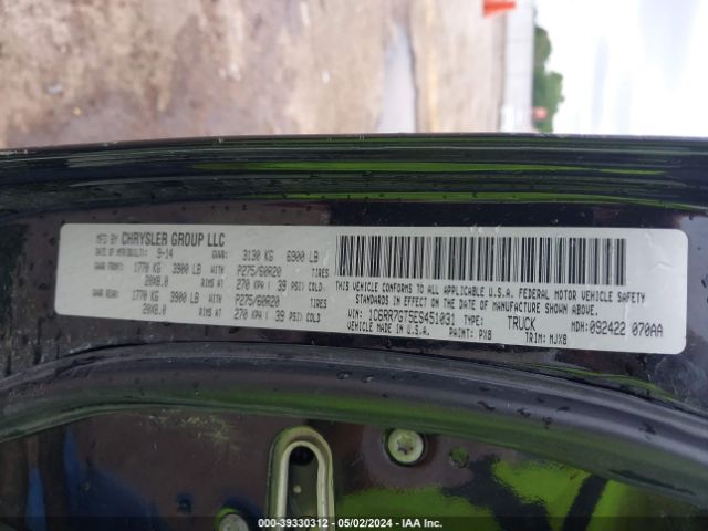 1C6RR7GT5ES451031 RAM 1500 Big Horn