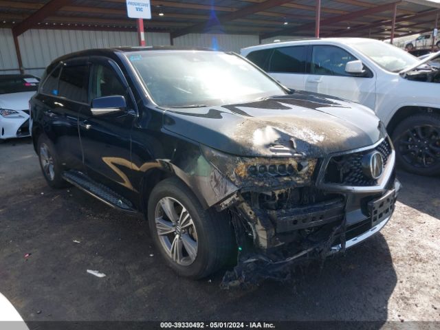 Aukcja sprzedaży 2019 Acura Mdx Standard, vin: 5J8YD3H3XKL001148, numer aukcji: 39330492