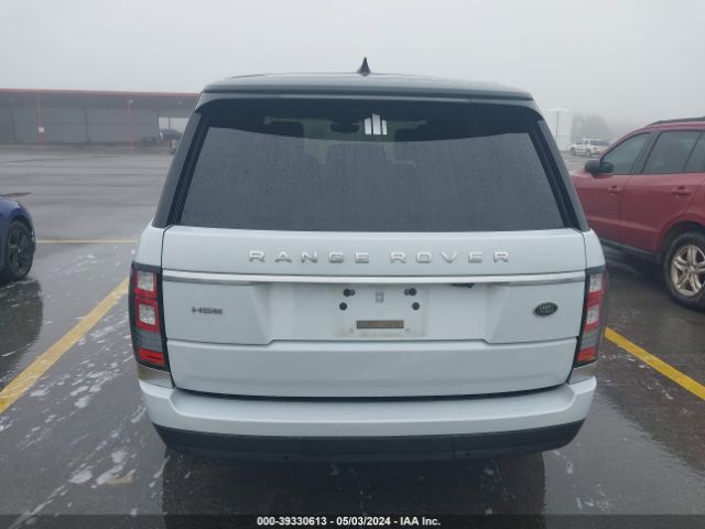 SALGS2FV5HA326429 Land Rover Range Rover 3.0l V6 Supercharged Hse