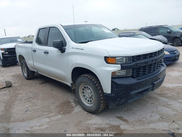 Chevrolet Silverado 1500 4wd Double Cab Standard Bed Wt 2021 1GCRYAEH9MZ273573 main image