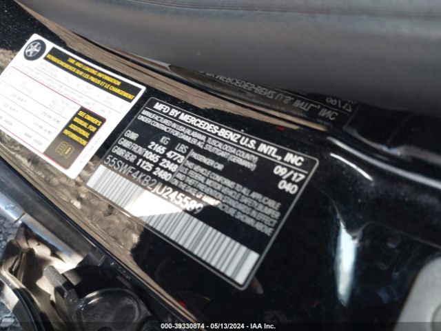 55SWF4KB2JU245589 Mercedes-Benz C 300 4matic