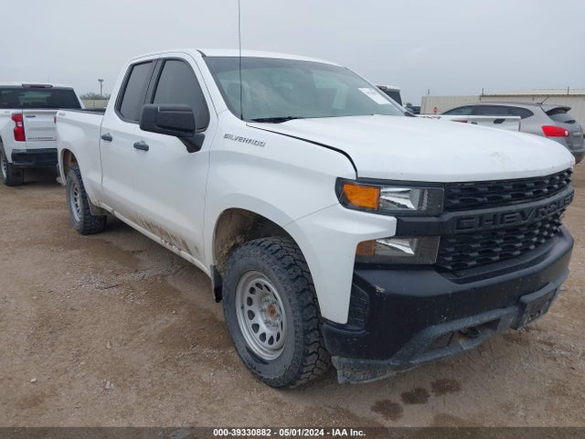 Chevrolet Silverado 1500 4wd Double Cab Standard Bed Wt 2021 1GCRYAEH7MZ273510 главное изображение