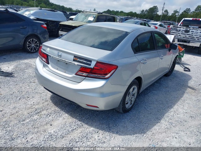 Honda Civic Lx 2014 19XFB2F57EE002331 Image 4