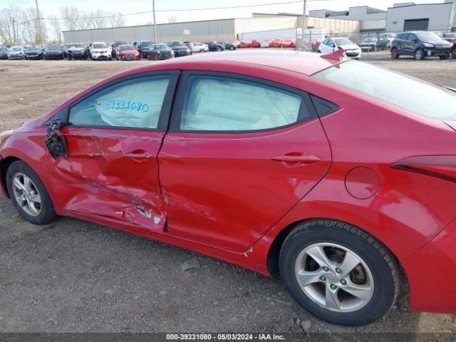 KMHDH4AE1EU128917 Hyundai ELANTRA SE