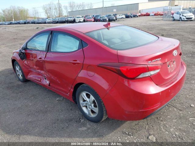 KMHDH4AE1EU128917 Hyundai ELANTRA SE