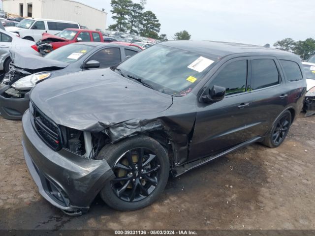 1C4RDHAGXKC573575 Dodge Durango Sxt Plus Rwd