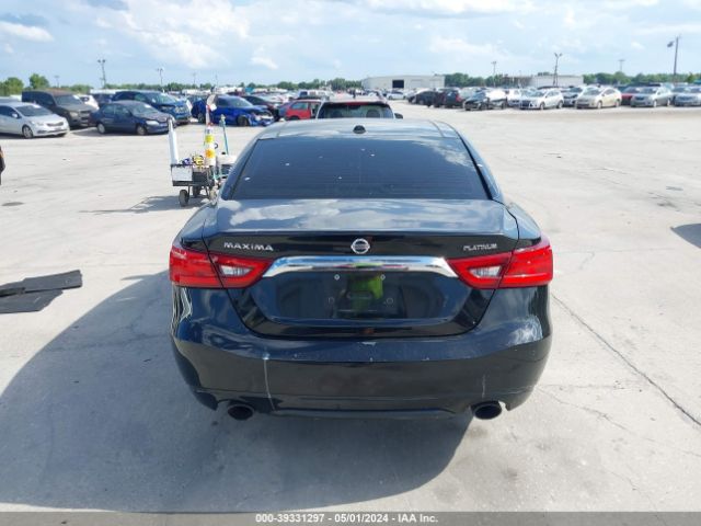 1N4AA6AP9JC401116 Nissan Maxima 3.5 Platinum