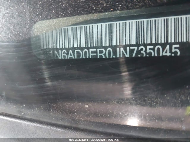 Nissan Frontier Sv 2018 1N6AD0ER0JN735045 Image 9