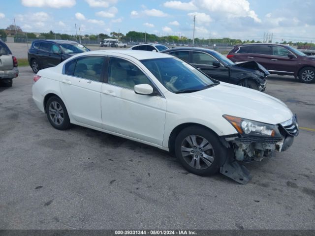 Auction sale of the 2011 Honda Accord 2.4 Se, vin: 1HGCP2F65BA146862, lot number: 39331344