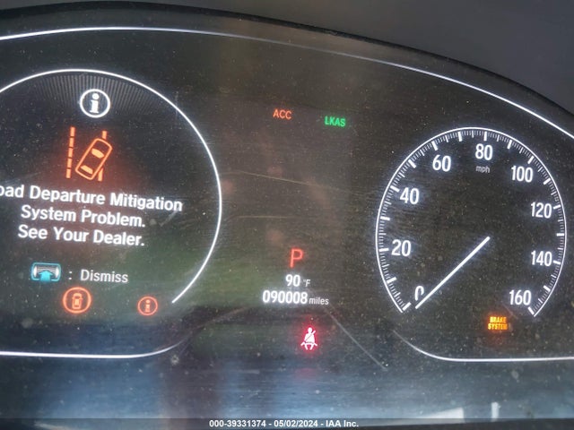 Honda ACCORD LX 2019 1HGCV1F1XKA053968 Image 15