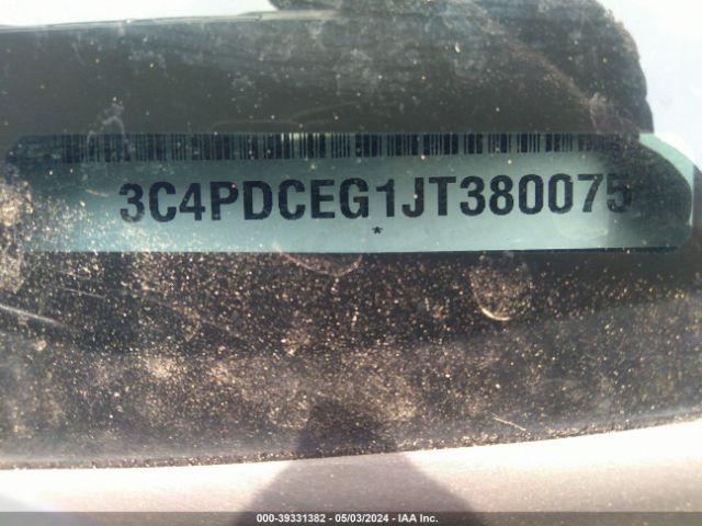 3C4PDCEG1JT380075 Dodge JOURNEY GT