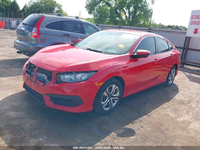 Honda Civic Lx 2016 2HGFC2F50GH576291 Image 2
