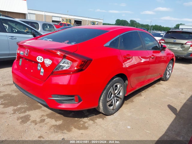 Honda Civic Lx 2016 2HGFC2F50GH576291 Image 4