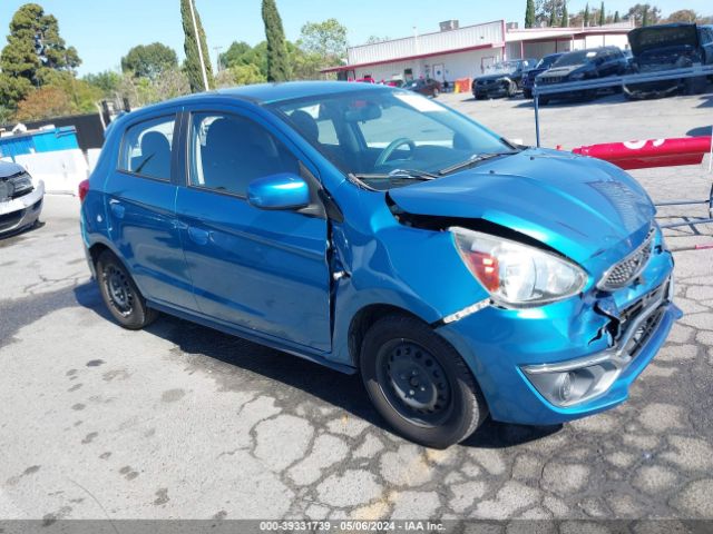 2017 Mitsubishi Mirage Es მანქანა იყიდება აუქციონზე, vin: ML32A3HJ9HH018937, აუქციონის ნომერი: 39331739