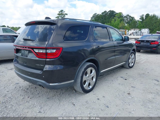 Dodge DURANGO LIMITED 2014 1C4RDHDG7EC411192 Image 4