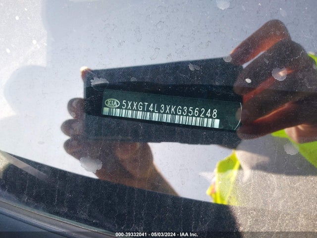 KIA Optima S 2019 5XXGT4L3XKG356248 Image 9