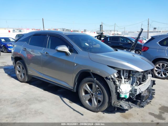 2019 Lexus Rx 450h მანქანა იყიდება აუქციონზე, vin: 2T2BGMCA8KC033686, აუქციონის ნომერი: 39332081