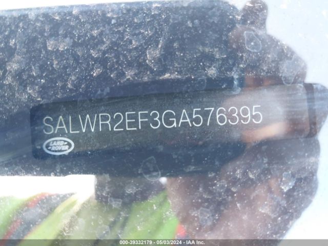 SALWR2EF3GA576395 Land Rover Range Rover Sport 5.0l V8 Supercharged/5.0l V8 Supercharged Dynamic