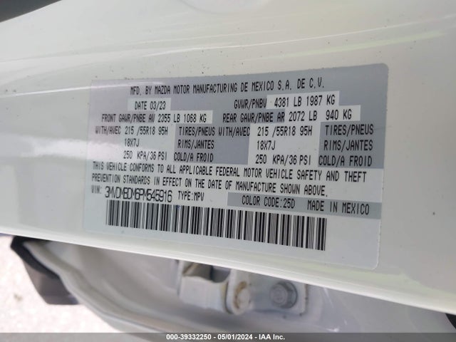 Mazda Cx-30 2.5 S Premium 2023 3MVDMBDM6PM545916 Image 9