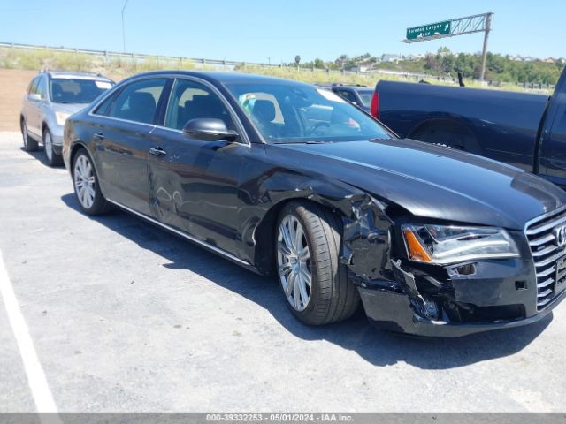 39332253 :رقم المزاد ، WAURGAFD4EN008516 vin ، 2014 Audi A8 L 3.0t مزاد بيع