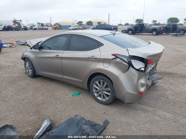 Hyundai ELANTRA SE 2014 5NPDH4AE3EH529030 Image 3