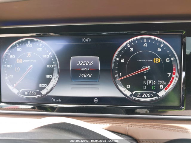 WDDUG7JB9FA140837 Mercedes-Benz S 63 Amg 4matic
